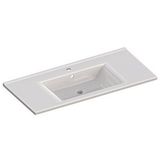Roomart Atria 100 Cm Konsollu Lavabo Banyo Dolabi Lavabosu Beyaz