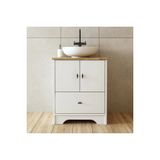Roomart Ayaklı 2 Kapaklı Lavabolu Mdflam 60 Cm Banyo Dolab