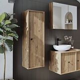 Roomart Banyo Dolabı Mat Mdf 110 X 35 Cm Banyo Boy Dolabı Çam