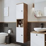Roomart Banyo Dolabı Mat Mdf 150 X 35 Cm Banyo Boy Dolabı Beyaz
