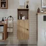 Roomart Banyo Dolabı Mat Mdf 90 X 35 Cm Banyo Boy Dolabı Atlantik Çam