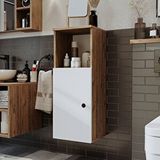 Roomart Banyo Dolabı Mat Mdf 90 X 35 Cm Banyo Boy Dolabı Beyaz