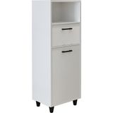 Roomart Camasir Sepetli Banyo Dolabi, Cok Amacli Cekmeceli Dolap 45 Cm
