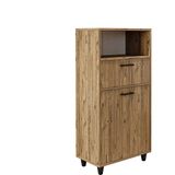 Roomart Camasir Sepetli Banyo Dolabi, Cok Amacli Cekmeceli Dolap 60 Cm