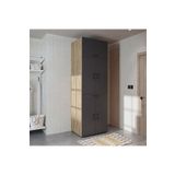 ROOMART Dora Banyo Dolabı Kapaklı Çamaşır Ve Kurutma Makinesi Dolabı 70x230 cm