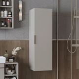Roomart Likya Banyo Dolabı Mat Mdflam 114 cm Banyo Boy Dolabı - Kum Taşı