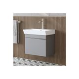 ROOMART Likya Tek Kapaklı Lavabolu 59 Cm Banyo Dolabı Alt, Lavabolu Banyo Alt Dolabı