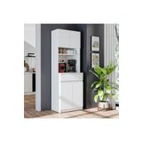 ROOMART Napoli Çok Amaçlı Dolap Kiler Dolabı Kitaplık Mutfak Dolabı