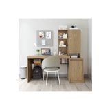 ROOMART NORA RAFLI ÇALIŞMA MASASI , ÇALIŞMA OFİS MASASI SAĞ DOLAPLI, BİLGİSAYAR MASASI