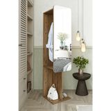 ROOMART Opal Vestiyer, Portmanto, Ayakkabılık, Aynalı Askılı Portmanto