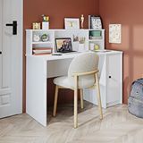Roomart Paris Çalışma Masası , Çocuk Çalışma Masası, Ofis Masası, Bilgisayar Masası 120 cm - Beyaz