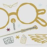 RoomMates RMK4955GM Harry Potter Gözlükleri Dev Soyma ve Çubuk Duvar Çıkartması