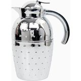 Roomours Pioneer Dot Silver Termos 1 Litre - 1 lt - Gümüş
