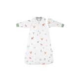 Roosac Kışlık Modal Pamuk Bebek Çocuk Uyku Tulumu 2.5 Tog Standart Çıkabilen Kollu Forest 0-10 Yaş