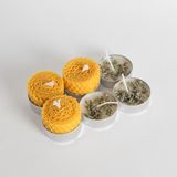 Root Aromaterapi 6'lı Doğal Balmumu Mum ve Soya Mumu Tealight Seti - Renkli - 6 Adet