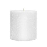 Root Candles Unscented Timberline Dekoratif Mum, Balmumu Karışımı, Beyaz, 3 İnç