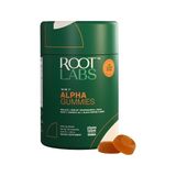 Root Labs Alpha Gummies 60 Gummies │ 10 In 1 │ +4000 Mg Shilajit - Aromasız
