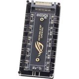 Ropcomp Argb Hub 11 Port 5V 3-Pin Argb ve Fan Hub - 001-Renkli