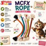 ROPE LARGE Matatabi li çıngıraklı ip kedi oyuncağı