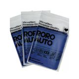 Roro Auto Fuji 3'lü Mikrofiber Araç Kurulama ve Oto Temizlik Bezi 40x40 440 GSM Mavi