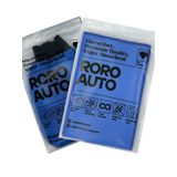 Roro Auto Premium Lacivert Oto Cam Bezi 50X70 & Yıkama Eldiveni Araç Yıkama Seti