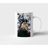Roronoa Zoro One Piece Anime Tasarım Kupa - Hediyelik Kupa - Baskılı Kupa - 001 - Beyaz - 300 ml