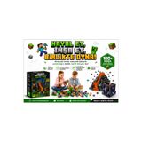 RoRoToys Minecraft Manyetik Küp Blok volkan ve maden Temalı Yapı Taşı 100 Parça