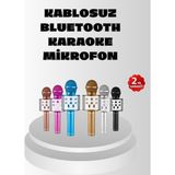 Rory Kablosuz Bluetooth Karaoke Mikrofon Yankı Efektli