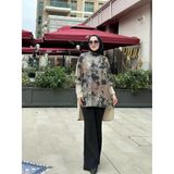 Rosa Örme Tunik-Bej Bej