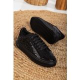ROSA SHOES Kadın Spor Taşlı Ayakkabı Tam Kalıp ROSA SHOES