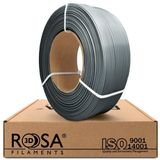 ROSA3D PLA Filaman 1,75 mm, 3D Yazıcı için, PLA Gri, Dolum Filament, 1 kg