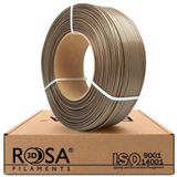 ROSA3D PLA Filament 1,75 mm, 3D yazıcı için, PLA İnci Altın, Refill Filament 1 kg