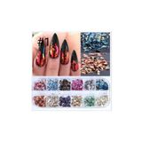ROSALIND Nail Art Kırık Folyo Set, Protez Tırnak Süsleme Folyo