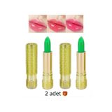 Rose 2 Adet🎁 Sihirli Pembe Ruj 💖 24 Saat Kalıcı & Öpücüğe Dayanıklı Mucize 💋✨