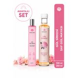 Rose and Cure Saf Gül Mayası & Saf Gül Sirkesi Avantajlı Set