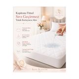 Rose Blanche Home Kapitone Fitted Sıvı Geçirmez Full Kenar Yatak Koruyucu Alez