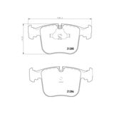 Rose Bmw E31 Fren Balatası Ön 840/850I - TEX_2128401