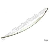 Rose Bmw E60-LCI Tampon Izgara Çitası Ön Orta; Mat-Alüminyum - 2007-09 B A51117178096