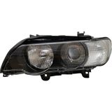 Rose Bmw X5:E53 Komple Far Sol; Siyah Beyaz Sinyal Xenon - 2000-03 B A63126930235