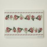 Rose Cam Kesme Tahtası (35X25 Cm) - 1 Adet