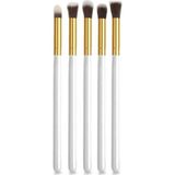Rose Cosmetics Roesia Rose Cosmetics 5'li Makyaj Fırça Seti Beyaz