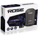 Rose Crystal-D Mini Dijital Uydu Alıcı Full HD 1080p Wi-Fi Bağlantı Özellikleriyle