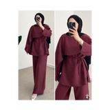 Rose Design Boutique LİFA PELERİNLİ TESETTÜR İKİLİ TAKIM
