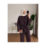 Rose Design Boutique ZR ŞAL YAKA TESETTÜR ALT ÜST TAKIM