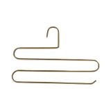 Rose Dolap İçi 3 Katlı Pantolon Elbise, Şal, Eşarp, Askısı, Gardrop Askılığı - Metal Paslanmaz