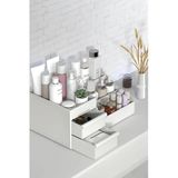 Rose Elegance Çekmeceli Çok Amaçlı Organizer Kozmetik Parfüm Rose Ruj Serum Takı Düzenleyici