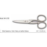 Rose Europe Kalın Nakış Makası Süper Kalite No:4.5 11,43 cm Tdrtr - Gri