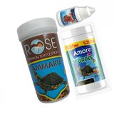 Rose Gammarus 250 Ml Turtle Sticks 125 Ml Surungen Su Kaplumbagasi Yemi Ve Clear Berraklastirici