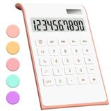 Rose Gold Hesap Makinesi, UPIHO Rose Gold Pembe Ofis Malzemeleri ve Aksesuarları, 10 Haneli Güneş Pili, Temel Ofis Hesap Makinesi, Büyük LCD Ekranlı Masaüstü Hesap Makinesi, İş Arkadaşlarına Hediyeler