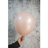 Rose Gold Metalik Balon 12'' 30 cm Metalik Balon 10lu Paket